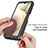 Carcasa Bumper Funda Silicona Transparente 360 Grados ZJ1 para Samsung Galaxy M12