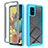 Carcasa Bumper Funda Silicona Transparente 360 Grados ZJ1 para Samsung Galaxy M40S