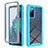 Carcasa Bumper Funda Silicona Transparente 360 Grados ZJ1 para Samsung Galaxy S20 FE 4G