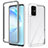 Carcasa Bumper Funda Silicona Transparente 360 Grados ZJ1 para Samsung Galaxy S20 Plus