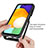 Carcasa Bumper Funda Silicona Transparente 360 Grados ZJ2 para Samsung Galaxy A04s