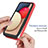 Carcasa Bumper Funda Silicona Transparente 360 Grados ZJ2 para Samsung Galaxy M02s