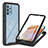 Carcasa Bumper Funda Silicona Transparente 360 Grados ZJ2 para Samsung Galaxy M32 5G