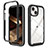 Carcasa Bumper Funda Silicona Transparente 360 Grados ZJ3 para Apple iPhone 14