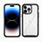 Carcasa Bumper Funda Silicona Transparente 360 Grados ZJ3 para Apple iPhone 14 Pro Max