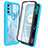 Carcasa Bumper Funda Silicona Transparente 360 Grados ZJ3 para Motorola Moto G71 5G