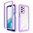 Carcasa Bumper Funda Silicona Transparente 360 Grados ZJ3 para Samsung Galaxy A23 5G