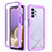 Carcasa Bumper Funda Silicona Transparente 360 Grados ZJ3 para Samsung Galaxy A32 4G