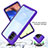 Carcasa Bumper Funda Silicona Transparente 360 Grados ZJ3 para Samsung Galaxy A71 4G A715