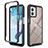 Carcasa Bumper Funda Silicona Transparente 360 Grados ZJ4 para Motorola Moto G53j 5G