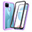 Carcasa Bumper Funda Silicona Transparente 360 Grados ZJ4 para Realme C25Y India