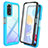 Carcasa Bumper Funda Silicona Transparente 360 Grados ZJ4 para Xiaomi Redmi Note 11 Pro 4G