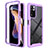 Carcasa Bumper Funda Silicona Transparente 360 Grados ZJ4 para Xiaomi Redmi Note 11 Pro+ Plus 5G