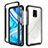 Carcasa Bumper Funda Silicona Transparente 360 Grados ZJ4 para Xiaomi Redmi Note 9 Pro