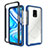 Carcasa Bumper Funda Silicona Transparente 360 Grados ZJ4 para Xiaomi Redmi Note 9 Pro