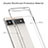 Carcasa Bumper Funda Silicona Transparente 360 Grados ZJ5 para Google Pixel 6a 5G