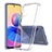 Carcasa Bumper Funda Silicona Transparente 360 Grados ZJ5 para Xiaomi Redmi Note 10T 5G