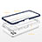 Carcasa Bumper Funda Silicona Transparente Espejo MQ1 para Samsung Galaxy A22s 5G
