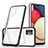 Carcasa Bumper Funda Silicona Transparente Espejo MQ1 para Samsung Galaxy F02S SM-E025F