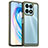 Carcasa Bumper Funda Silicona Transparente J01S para Huawei Honor X8a 4G