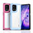 Carcasa Bumper Funda Silicona Transparente J01S para Oppo Find X5 5G