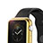 Carcasa Bumper Lujo Marco de Aluminio A01 para Apple iWatch 42mm Oro