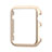 Carcasa Bumper Lujo Marco de Aluminio C01 para Apple iWatch 3 38mm Oro