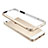 Carcasa Bumper Lujo Marco de Aluminio para Apple iPhone 5 Oro