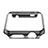 Carcasa Bumper Lujo Marco de Aluminio para Apple iWatch 38mm Gris