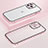 Carcasa Bumper Lujo Marco de Metal y Plastico Funda Bling-Bling LF1 para Apple iPhone 13 Pro Max