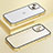 Carcasa Bumper Lujo Marco de Metal y Plastico Funda Bling-Bling LF1 para Apple iPhone 14 Plus