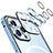 Carcasa Bumper Lujo Marco de Metal y Plastico Funda con Mag-Safe Magnetic Bling-Bling LF1 para Apple iPhone 13 Pro Max