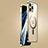 Carcasa Bumper Lujo Marco de Metal y Plastico Funda con Mag-Safe Magnetic JB1 para Apple iPhone 13 Pro Max