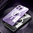 Carcasa Bumper Lujo Marco de Metal y Plastico Funda con Mag-Safe Magnetic JL1 para Apple iPhone 13