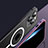 Carcasa Bumper Lujo Marco de Metal y Plastico Funda con Mag-Safe Magnetic JL2 para Apple iPhone 14