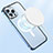 Carcasa Bumper Lujo Marco de Metal y Plastico Funda con Mag-Safe Magnetic LF1 para Apple iPhone 14