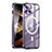 Carcasa Bumper Lujo Marco de Metal y Plastico Funda con Mag-Safe Magnetic LK1 para Apple iPhone 15