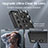 Carcasa Bumper Lujo Marco de Metal y Plastico Funda con Mag-Safe Magnetic LK1 para Sony Xperia 10 V Negro
