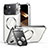 Carcasa Bumper Lujo Marco de Metal y Plastico Funda con Mag-Safe Magnetic LK4 para Apple iPhone 14 Plus