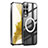 Carcasa Bumper Lujo Marco de Metal y Plastico Funda con Mag-Safe Magnetic P01 para Samsung Galaxy S21 Plus 5G