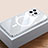 Carcasa Bumper Lujo Marco de Metal y Plastico Funda con Mag-Safe Magnetic QC4 para Apple iPhone 13 Pro Max