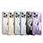 Carcasa Bumper Lujo Marco de Metal y Plastico Funda JL1 para Apple iPhone 13 Pro Max