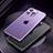 Carcasa Bumper Lujo Marco de Metal y Plastico Funda JL2 para Apple iPhone 14