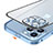 Carcasa Bumper Lujo Marco de Metal y Plastico Funda LF3 para Apple iPhone 13