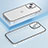 Carcasa Bumper Lujo Marco de Metal y Plastico Funda LF3 para Apple iPhone 13