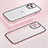 Carcasa Bumper Lujo Marco de Metal y Plastico Funda LF3 para Apple iPhone 13 Pro