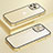 Carcasa Bumper Lujo Marco de Metal y Plastico Funda LF3 para Apple iPhone 13 Pro