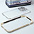 Carcasa Bumper Lujo Marco de Metal y Plastico Funda LF5 para Apple iPhone 13 Pro