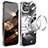 Carcasa Bumper Lujo Marco de Metal y Plastico Funda LF5 para Apple iPhone 15