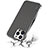 Carcasa Bumper Lujo Marco de Metal y Plastico Funda LF6 para Apple iPhone 13 Pro Max